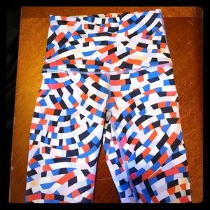 Lululemon multicolored high waist leggings